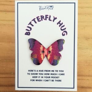 Pink Butterfly Hug