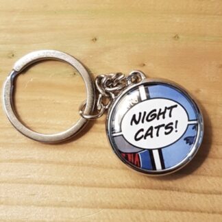 Night Cats keychain