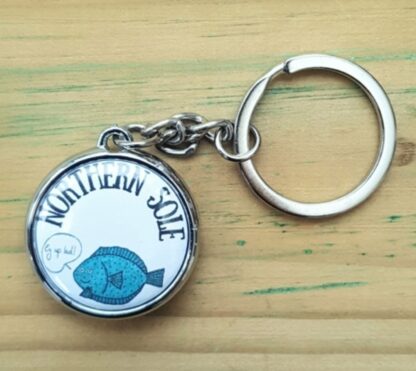 Northern Sole keychain
