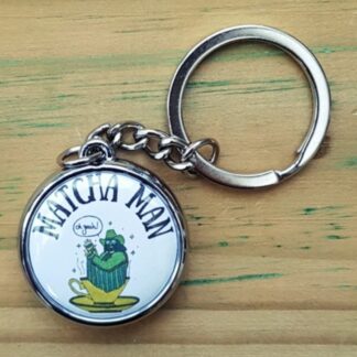 Matcha Man keychain