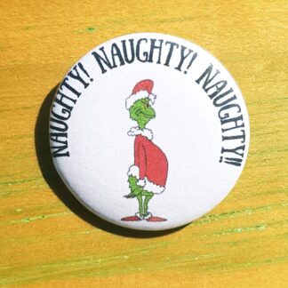 The Grinch tiny badge