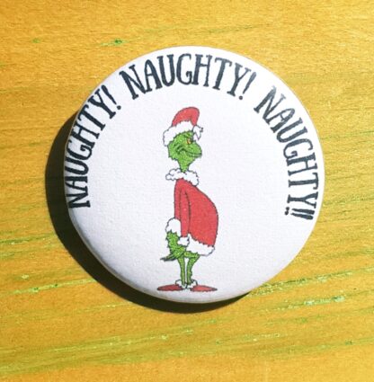 The Grinch tiny badge
