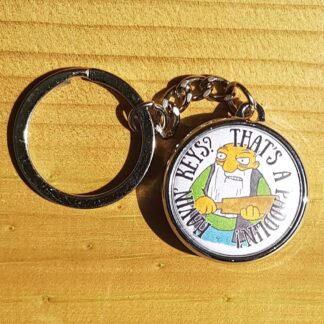 That's A Paddlin! keychain