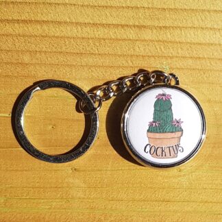 Cocktus keychain