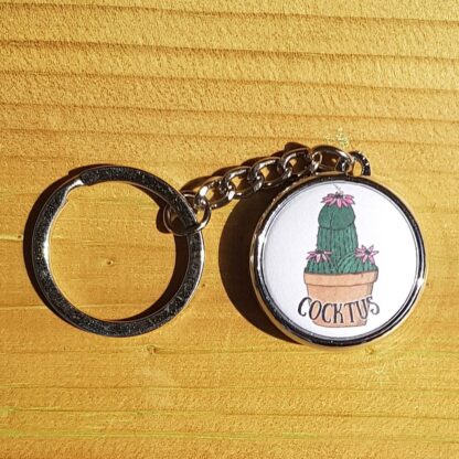 Cocktus keychain