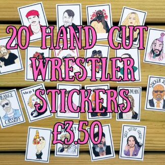 Wrestler Stickers