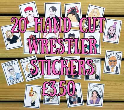 Wrestler Stickers