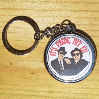 Blues Brothers Pride bag charm