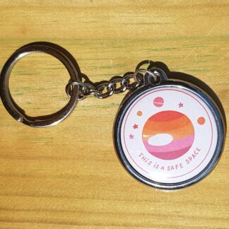 Safe Space bag charm