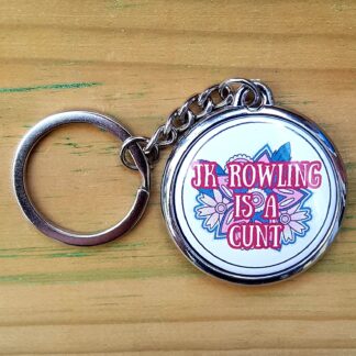 JK Rowling is a CUNT bag charm