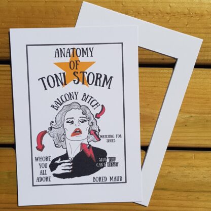 Anatomy of Toni Storm print