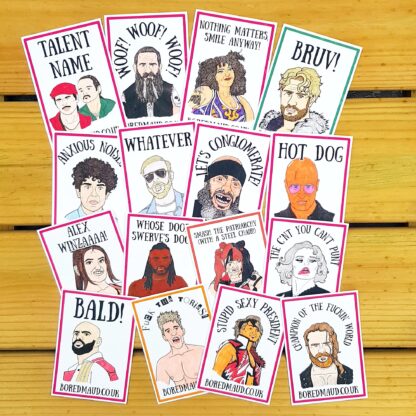 Large Wrestler Stickers - Image 2